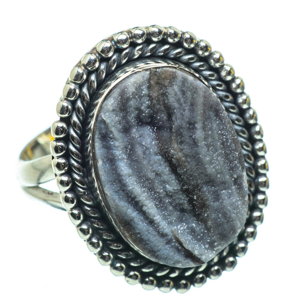 Desert Druzy Rings handcrafted by Anasilvercos - RING29557