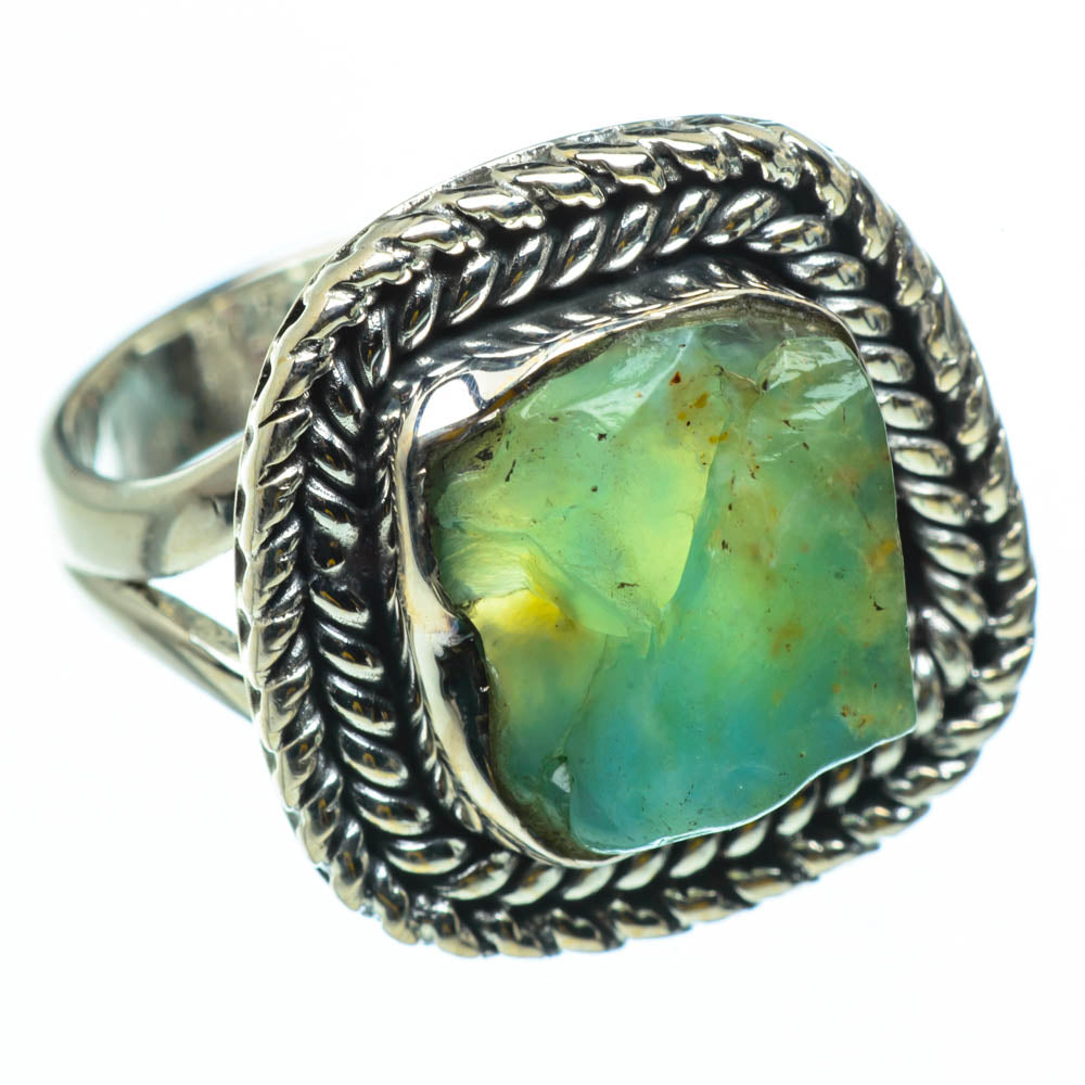 Peruvian Opal Rings handcrafted by Anasilvercos - RING29616