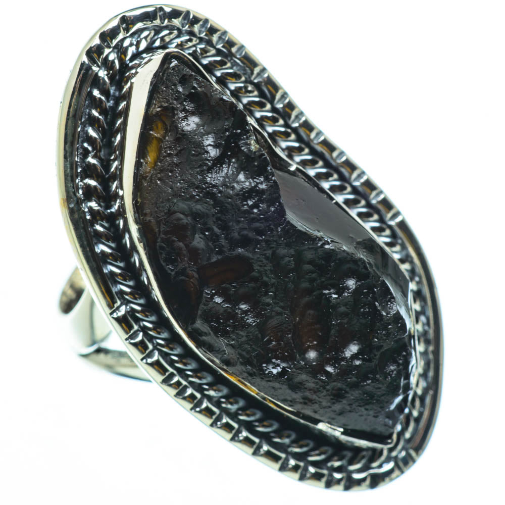 Tektite Rings handcrafted by Anasilvercos - RING29845