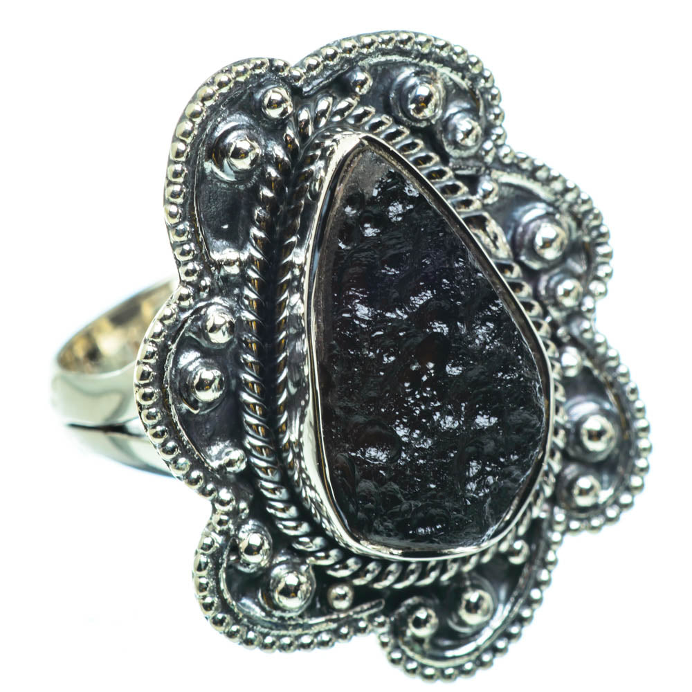 Tektite Rings handcrafted by Anasilvercos - RING29982