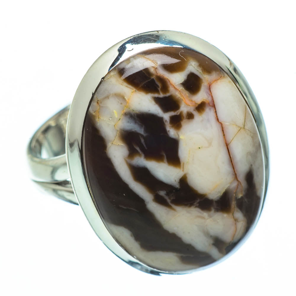 Peanut Wood Jasper Rings handcrafted by Anasilvercos - RING29996