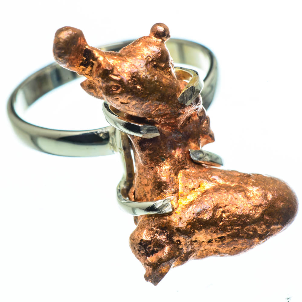 Splash Copper Rings handcrafted by Anasilvercos - RING30005
