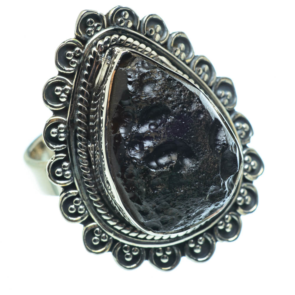 Tektite Rings handcrafted by Anasilvercos - RING30217