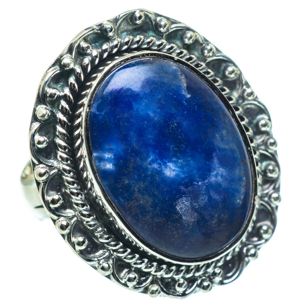 Sodalite Rings handcrafted by Anasilvercos - RING30233