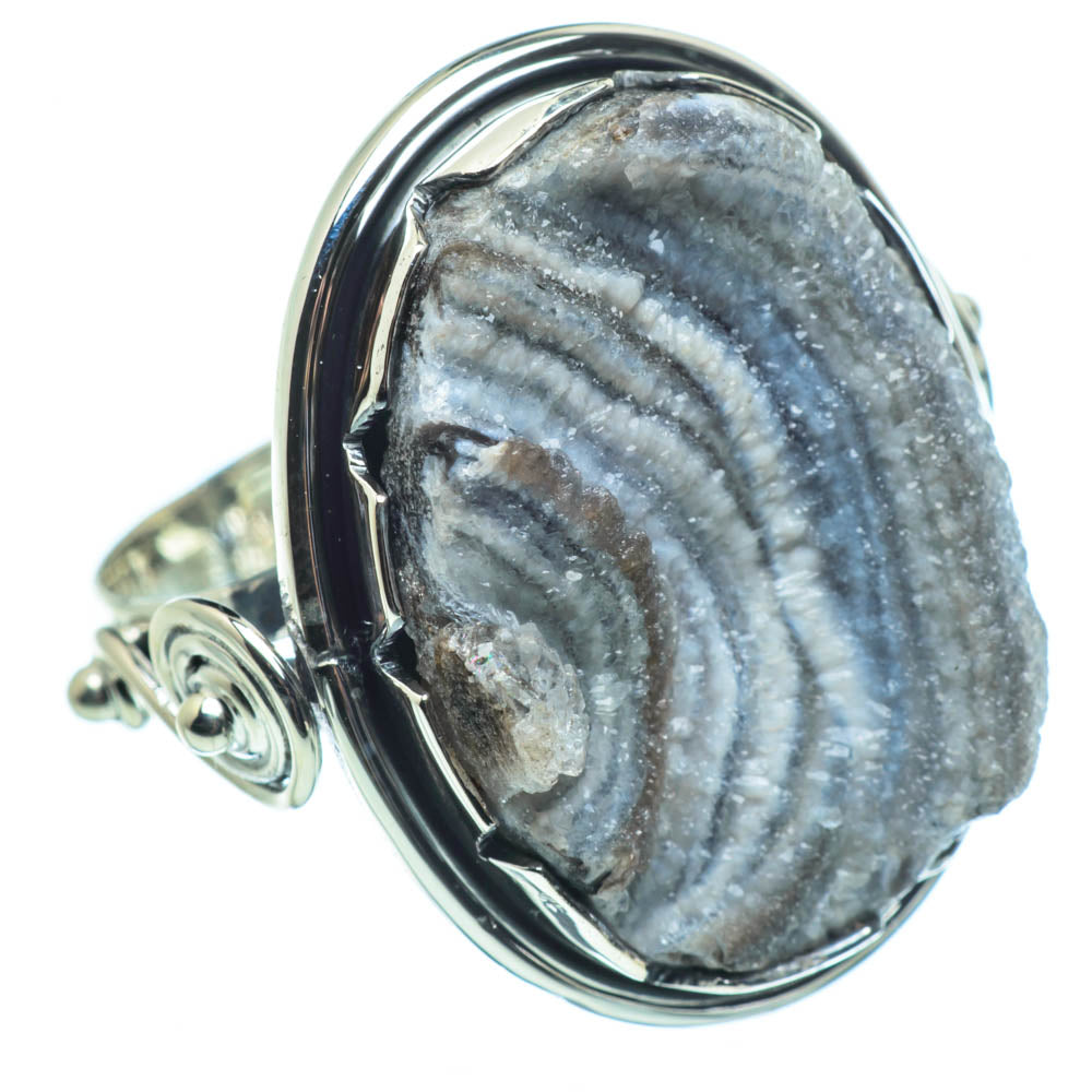 Desert Druzy Rings handcrafted by Anasilvercos - RING30266