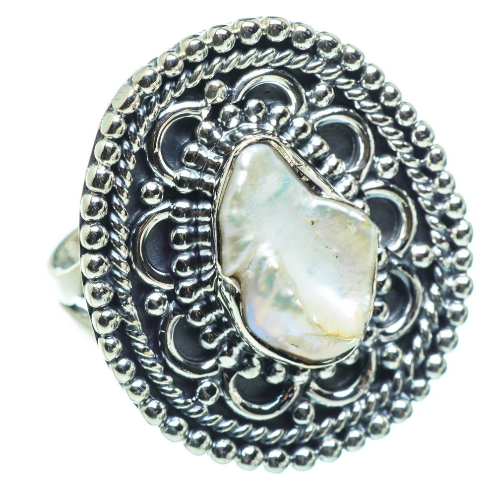 Mother Of Pearl Rings handcrafted by Anasilvercos - RING30302