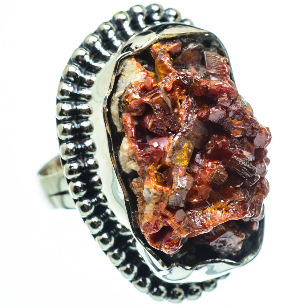 Vanadinite Rings handcrafted by Anasilvercos - RING30369