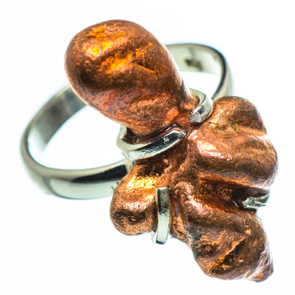 Splash Copper Rings handcrafted by Anasilvercos - RING30459