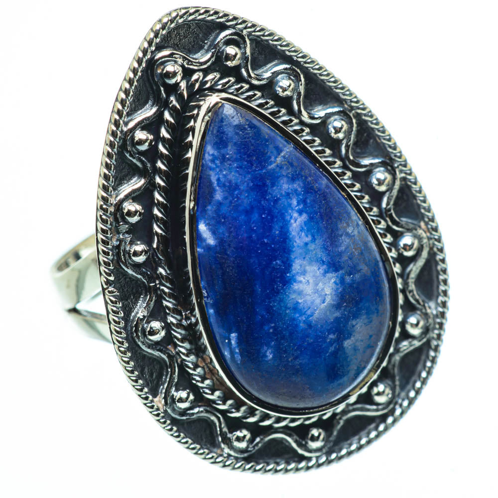 Sodalite Rings handcrafted by Anasilvercos - RING30610
