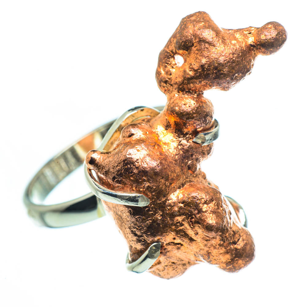 Splash Copper Rings handcrafted by Anasilvercos - RING30682