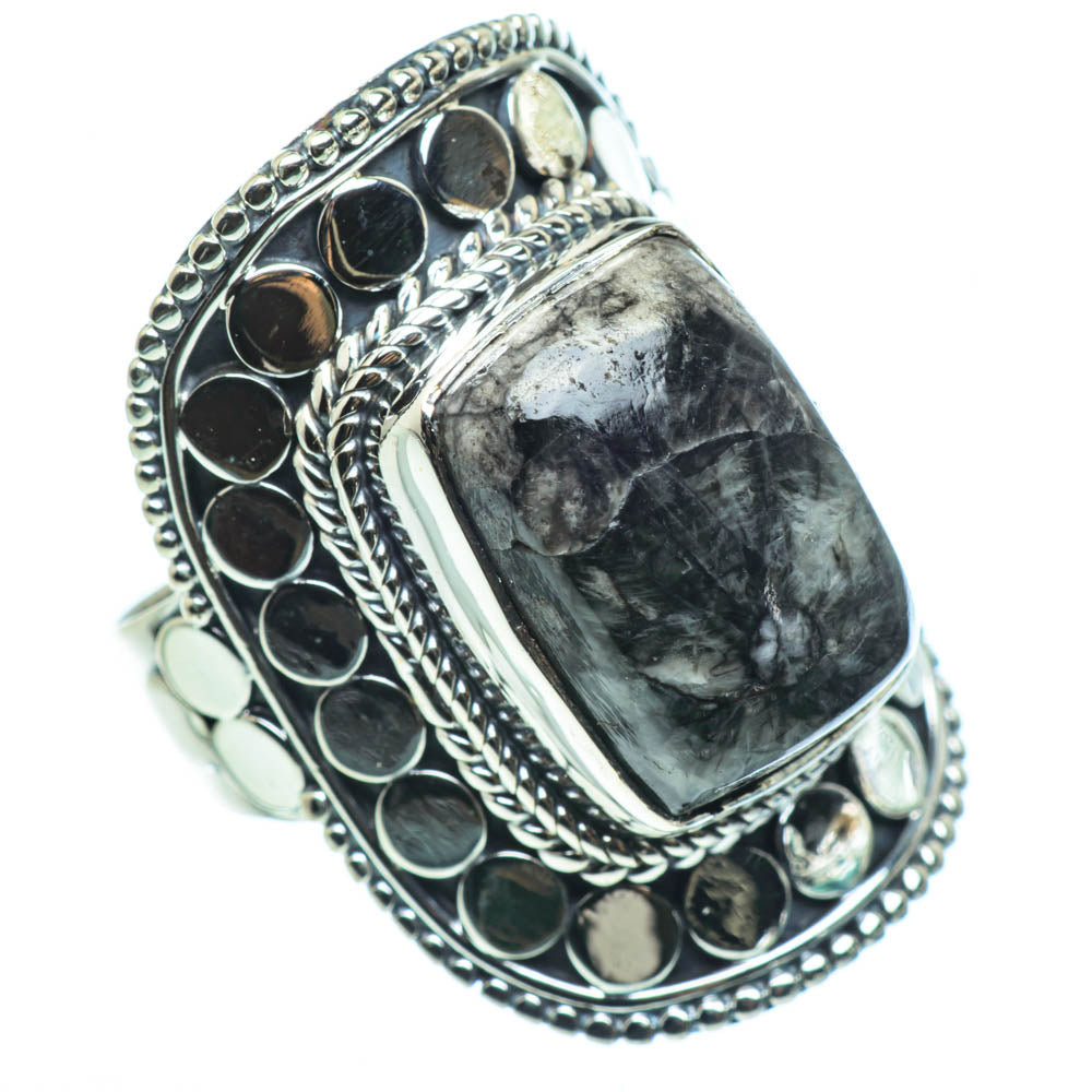 Pinolith Jasper Rings handcrafted by Anasilvercos - RING30686