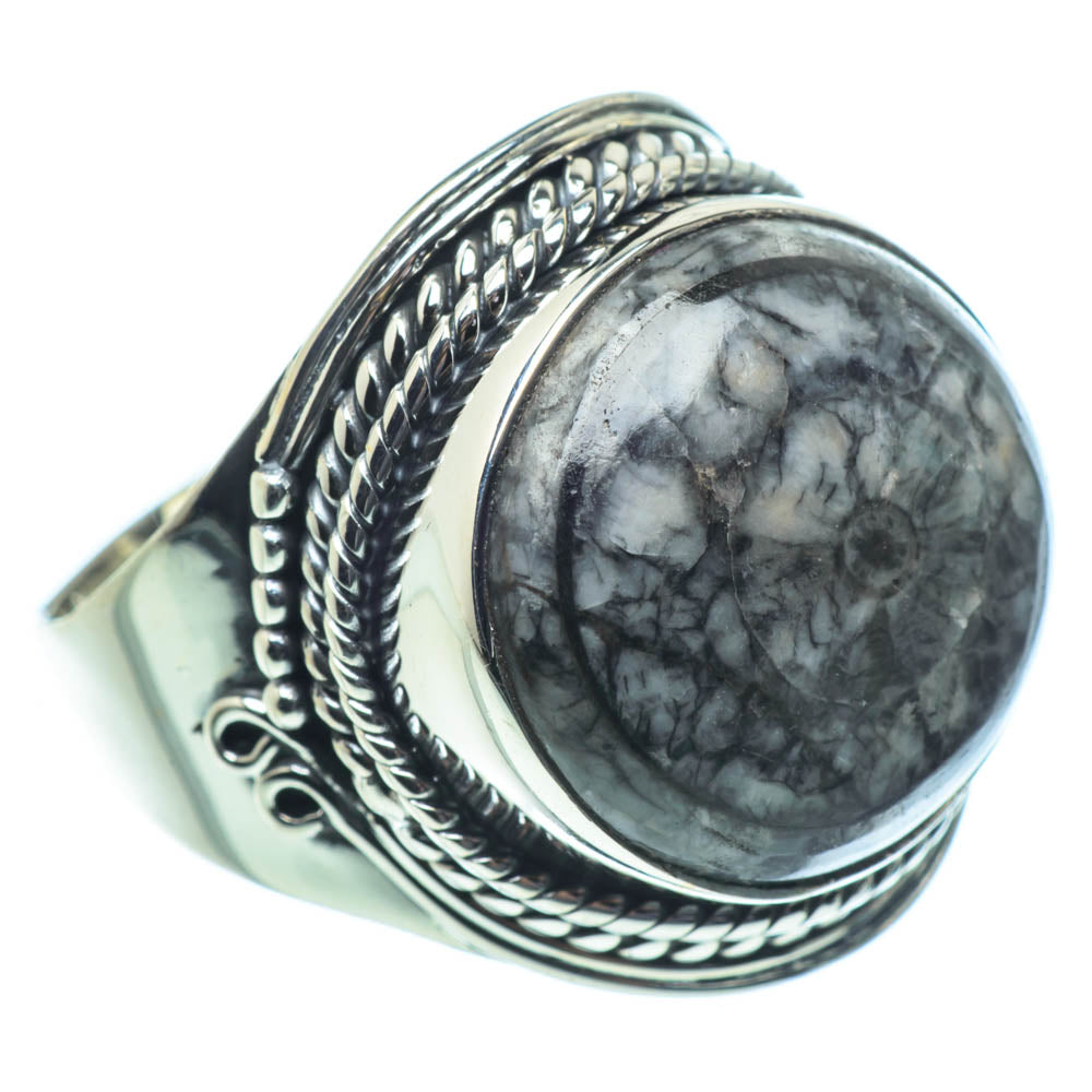 Pinolith Jasper Rings handcrafted by Anasilvercos - RING30962