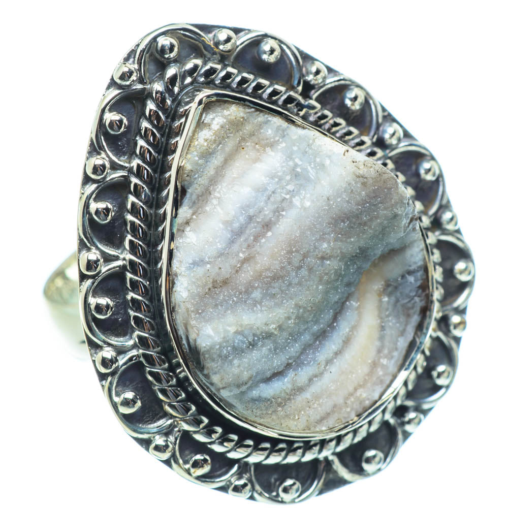 Desert Druzy Rings handcrafted by Anasilvercos - RING31092