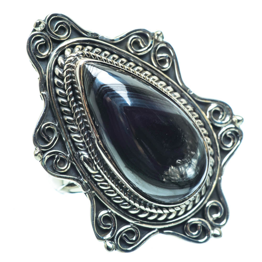 Psilomelane Rings handcrafted by Anasilvercos - RING31123