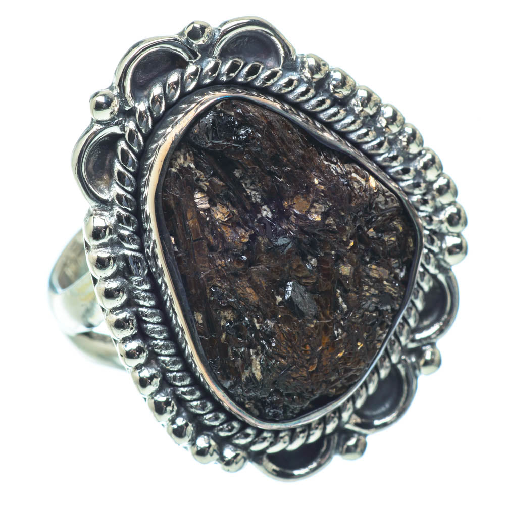 Astrophyllite Rings handcrafted by Anasilvercos - RING31283