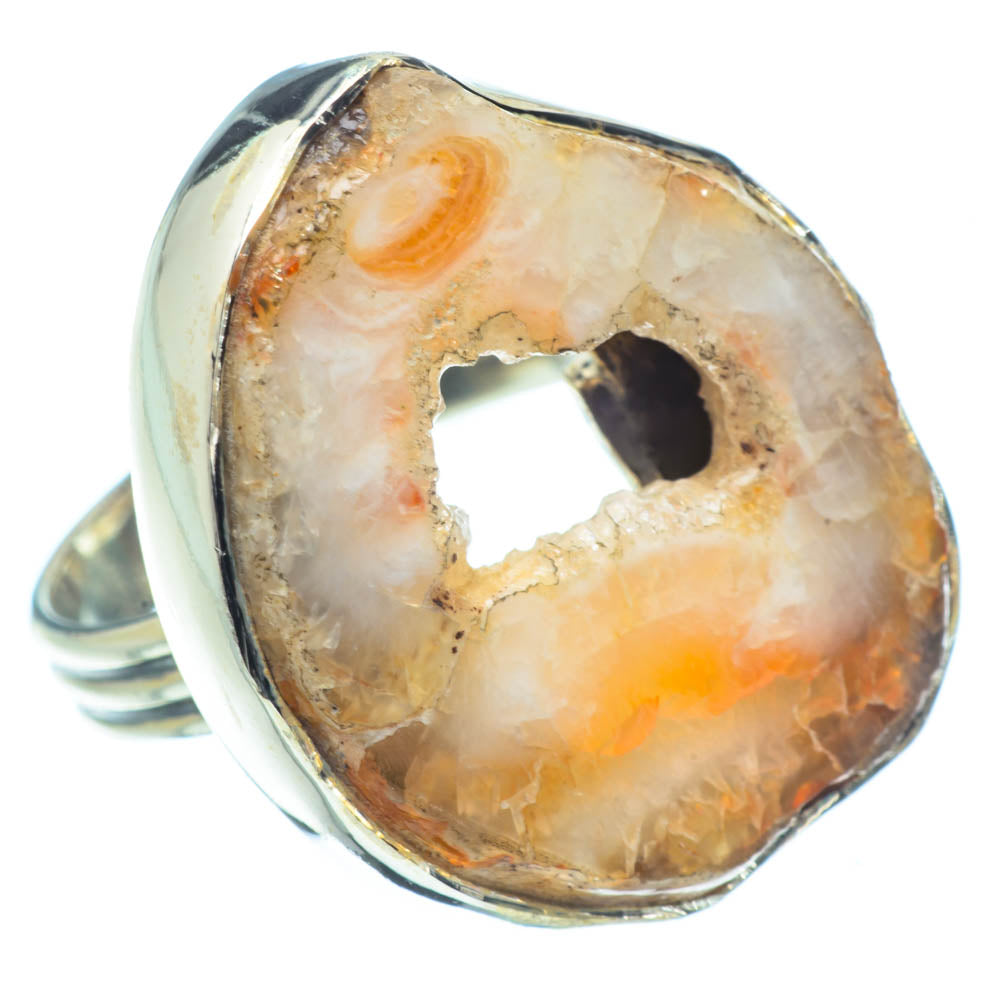 Occo Geode Slice Rings handcrafted by Anasilvercos - RING31310