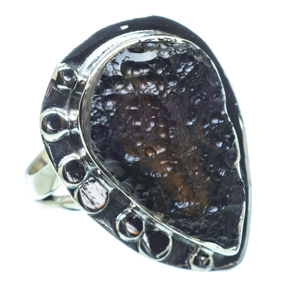 Tektite Rings handcrafted by Anasilvercos - RING31357