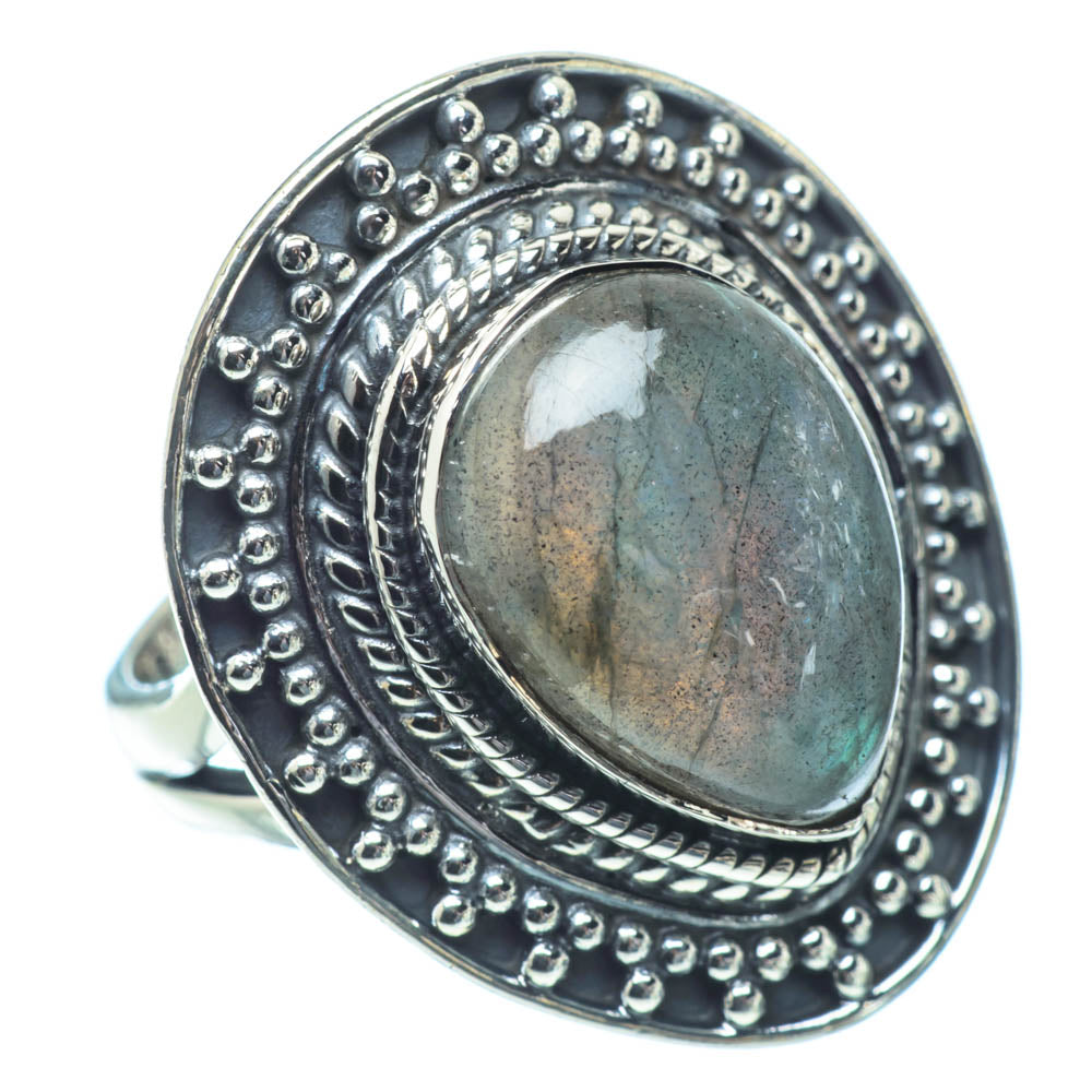Labradorite Rings handcrafted by Anasilvercos - RING31367