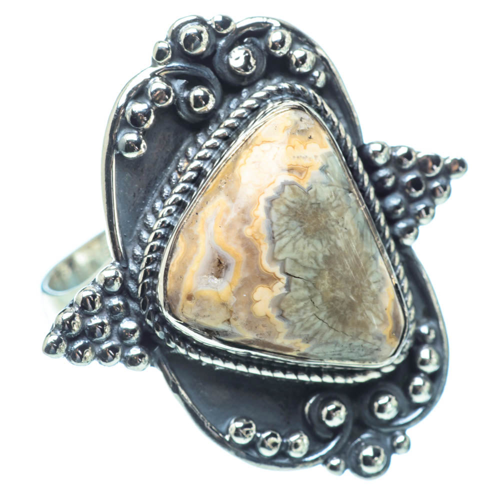 Ocean Jasper Rings handcrafted by Anasilvercos - RING31369