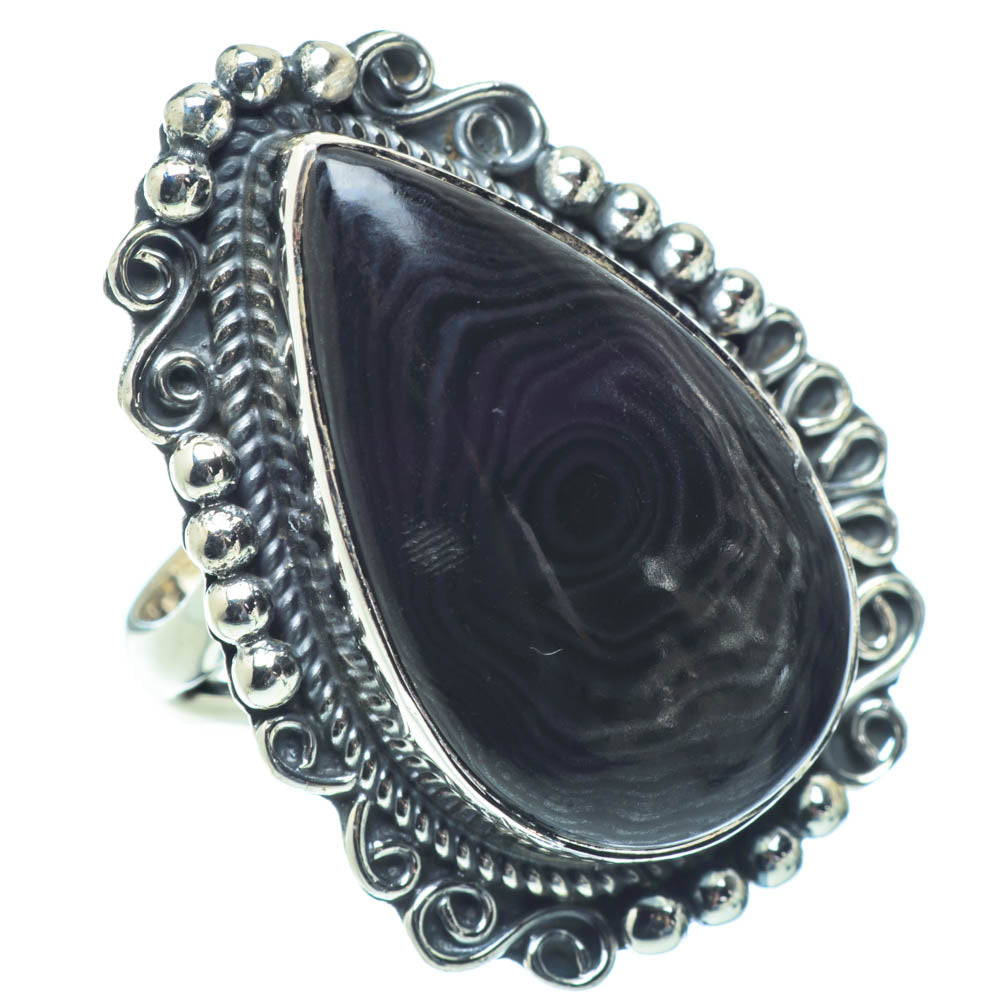 Psilomelane Rings handcrafted by Anasilvercos - RING31460