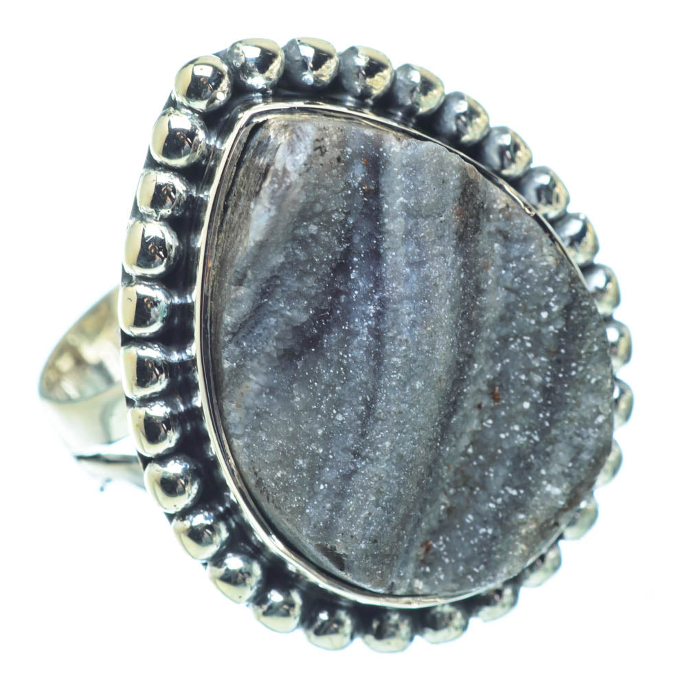 Desert Druzy Rings handcrafted by Anasilvercos - RING31514