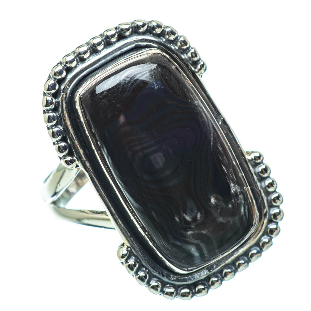 Psilomelane Rings handcrafted by Anasilvercos - RING31902