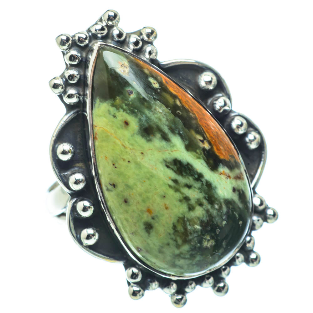 Ocean Jasper Rings handcrafted by Anasilvercos - RING31934