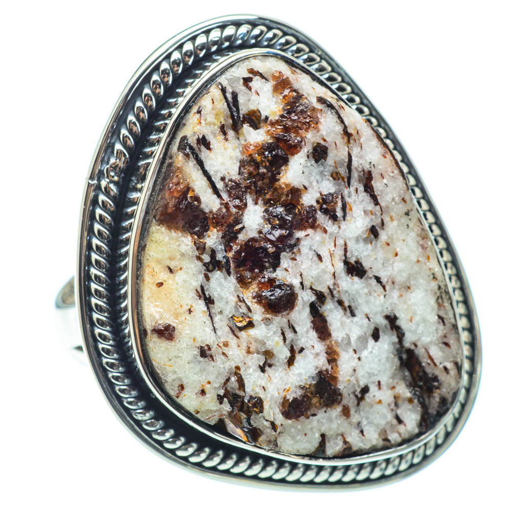 Astrophyllite Rings handcrafted by Anasilvercos - RING31936