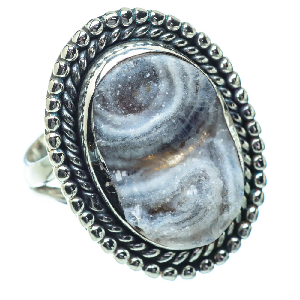 Desert Druzy Rings handcrafted by Anasilvercos - RING32006