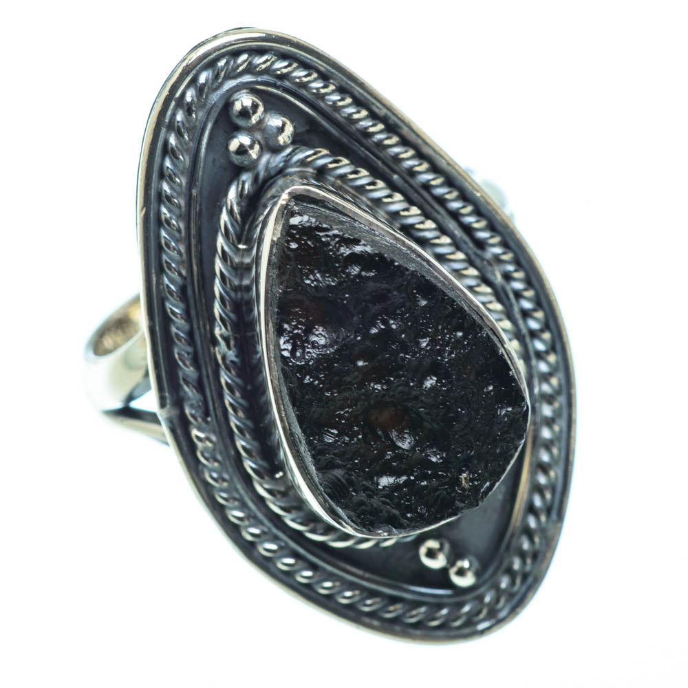 Tektite Rings handcrafted by Anasilvercos - RING32172