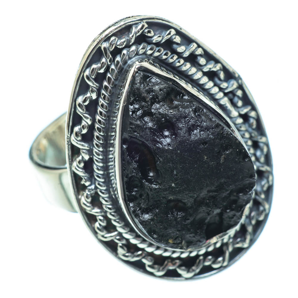 Tektite Rings handcrafted by Anasilvercos - RING32252