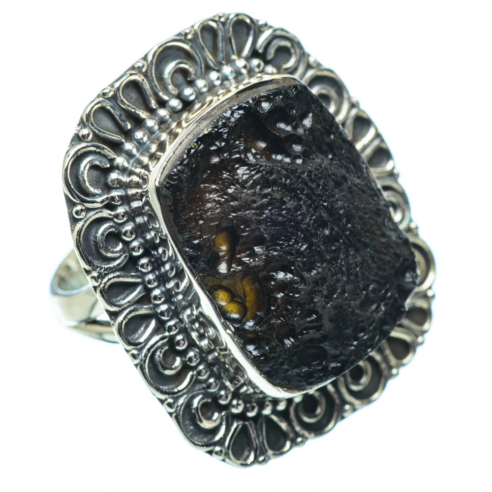 Tektite Rings handcrafted by Anasilvercos - RING32324
