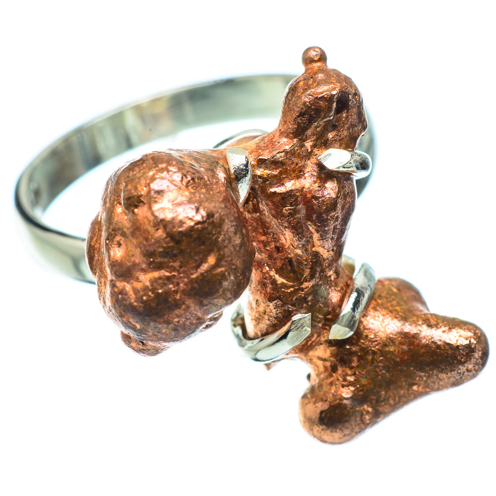 Splash Copper Rings handcrafted by Anasilvercos - RING32395
