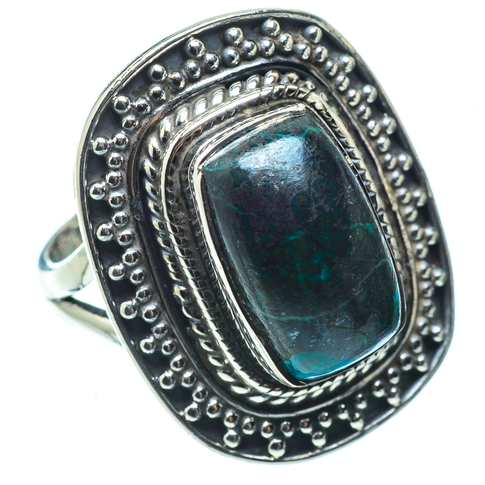 Shattuckite Rings handcrafted by Anasilvercos - RING32483