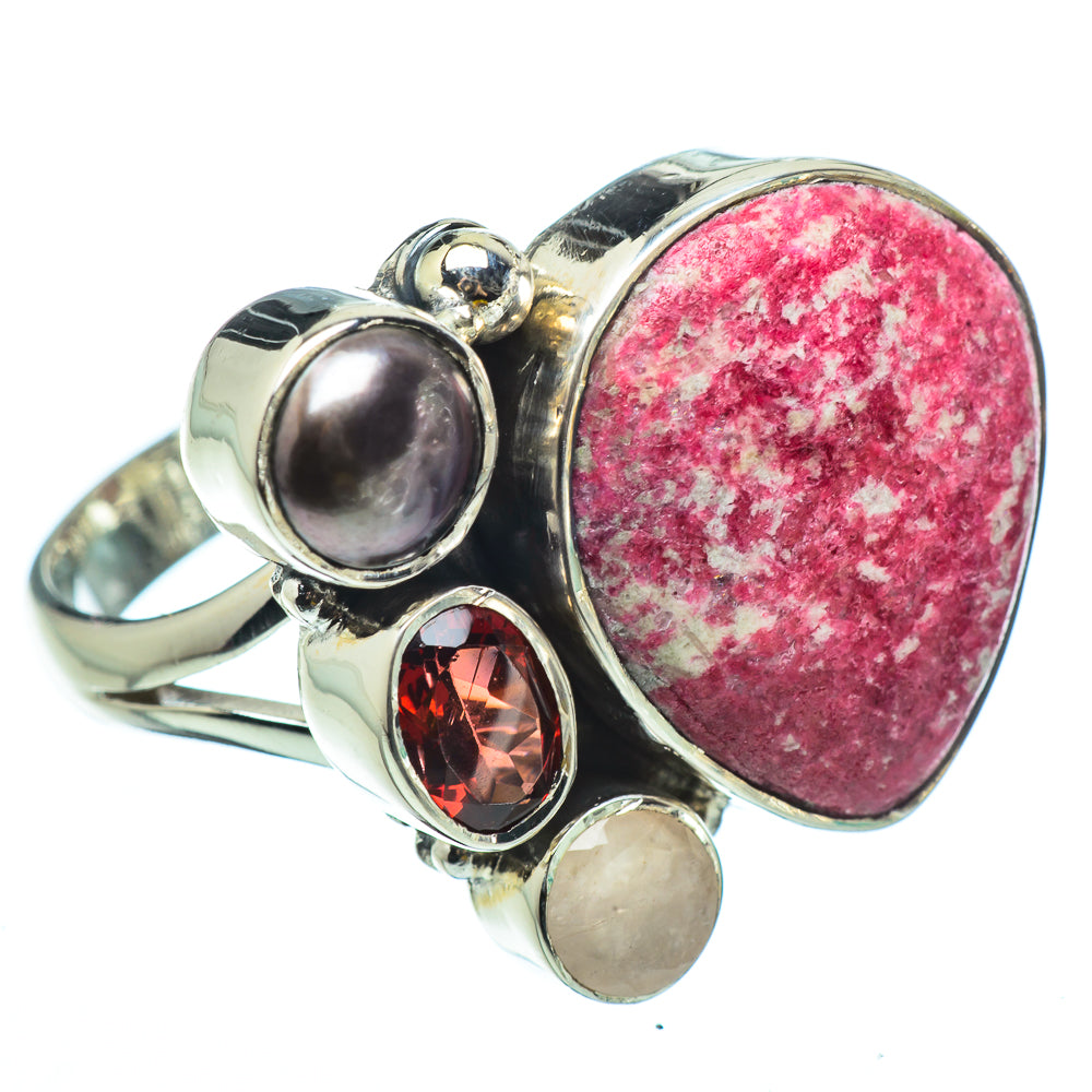 Thulite Rings handcrafted by Anasilvercos - RING32839