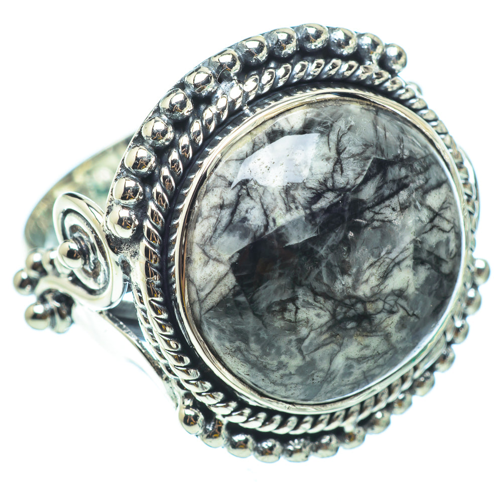 Pinolith Jasper Rings handcrafted by Anasilvercos - RING33065