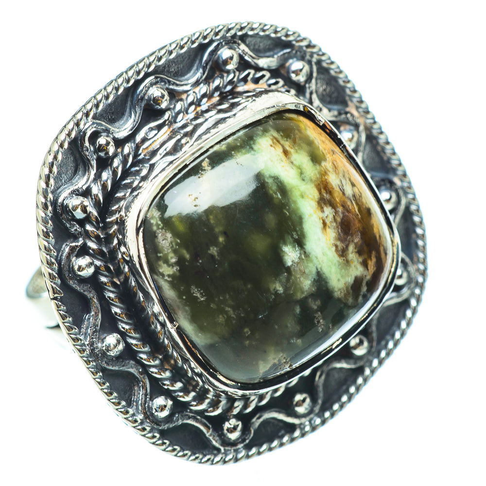 Ocean Jasper Rings handcrafted by Anasilvercos - RING33138