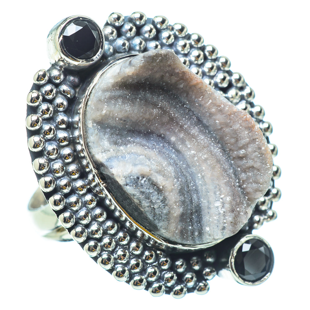 Desert Druzy Rings handcrafted by Anasilvercos - RING33162
