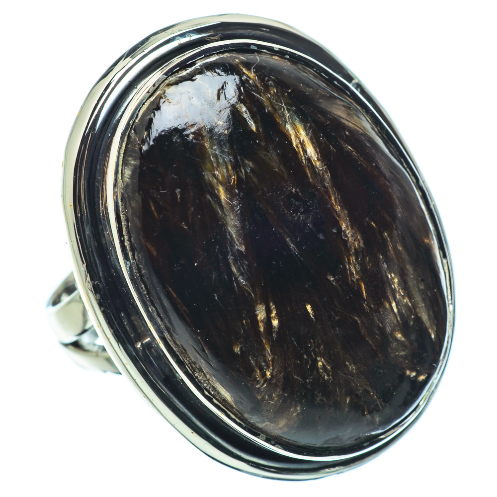 Golden Pietersite Rings handcrafted by Anasilvercos - RING33195