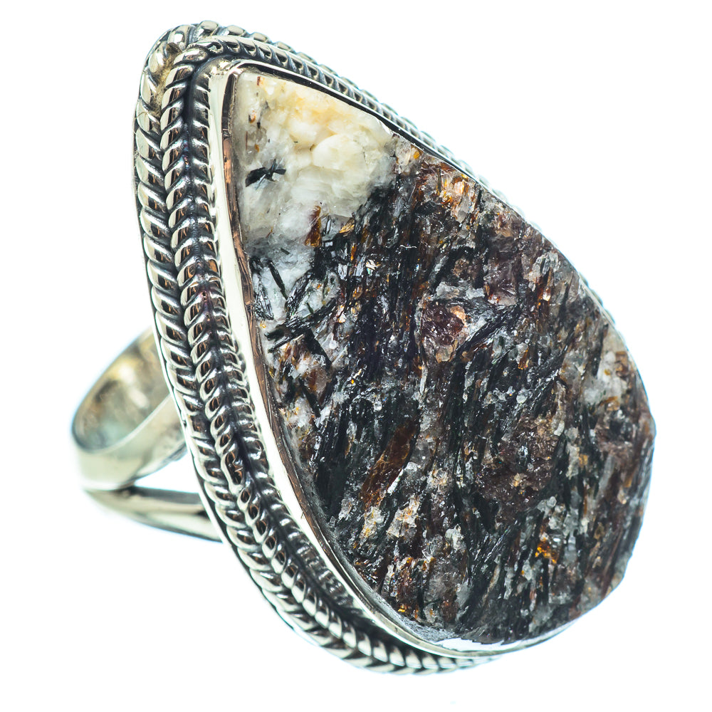 Astrophyllite Rings handcrafted by Anasilvercos - RING33341