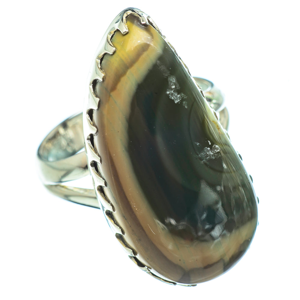 Willow Creek Jasper Rings handcrafted by Anasilvercos - RING33526