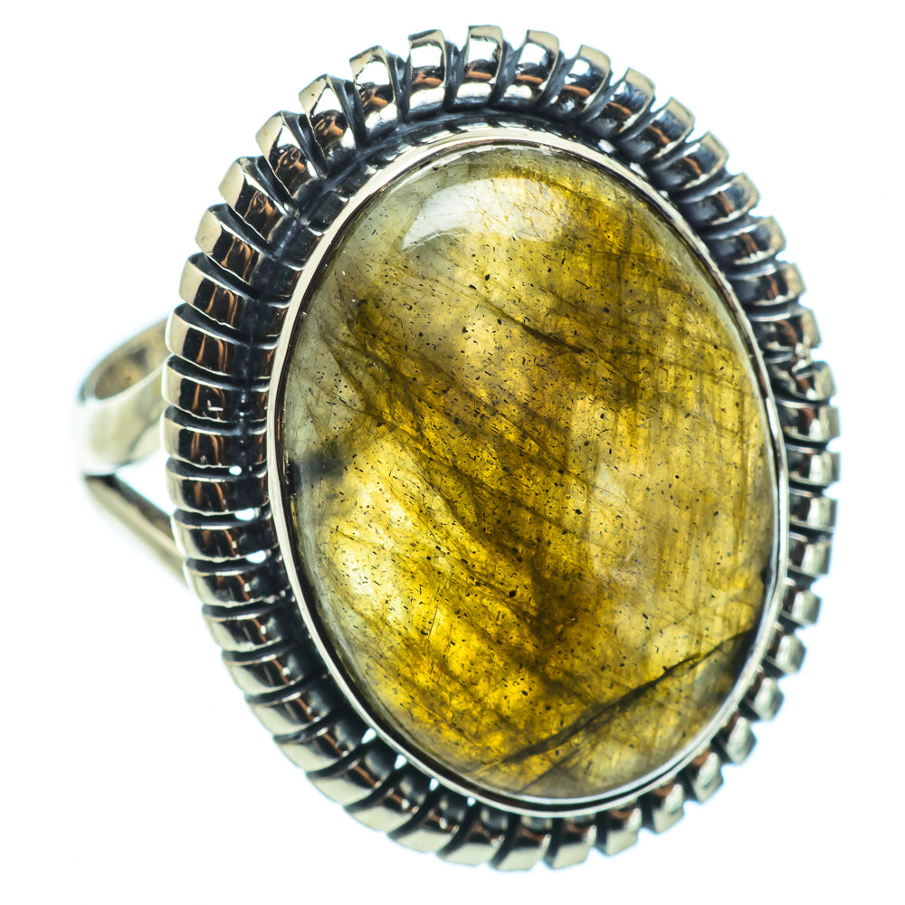 Labradorite Rings handcrafted by Anasilvercos - RING33539