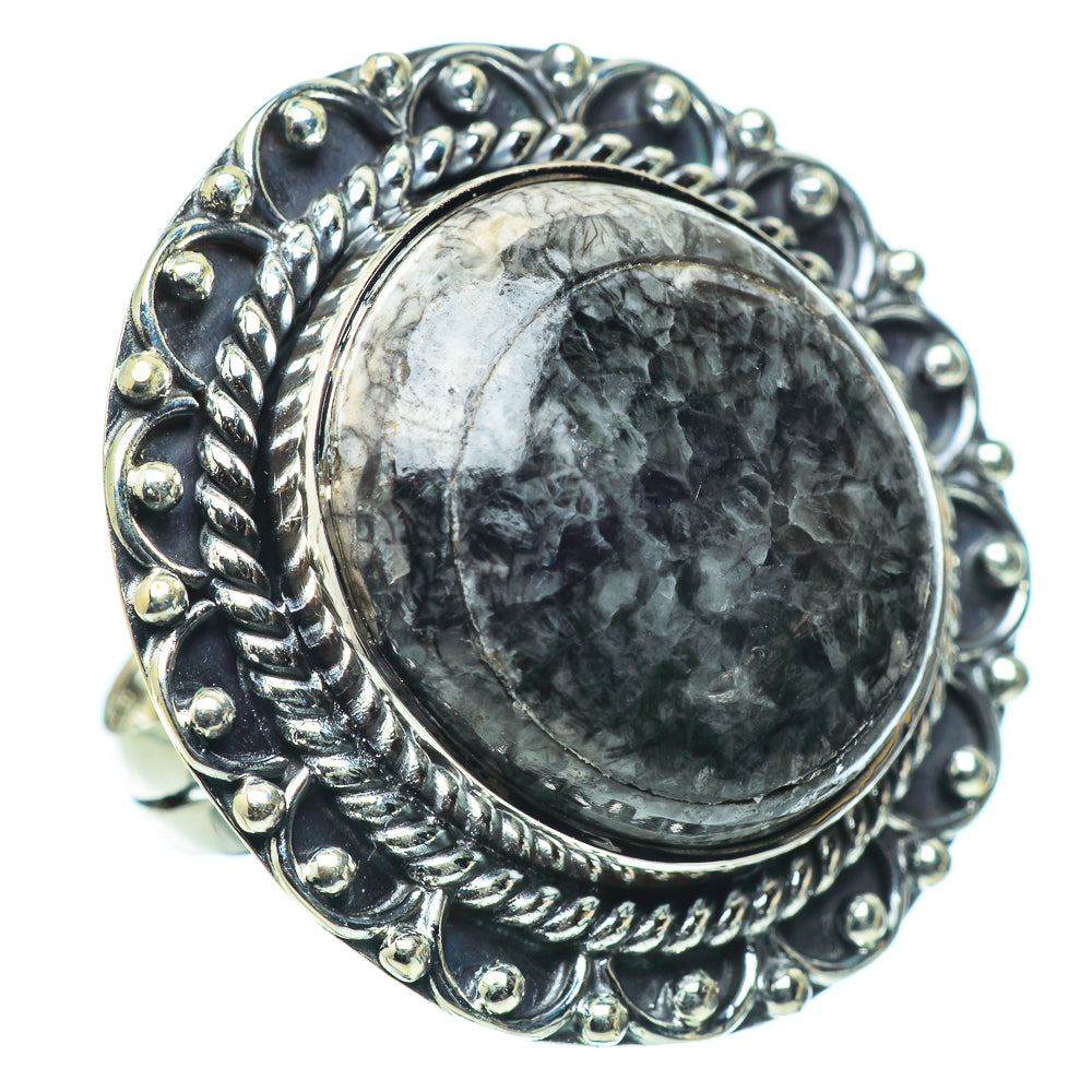 Pinolith Jasper Rings handcrafted by Anasilvercos - RING33604