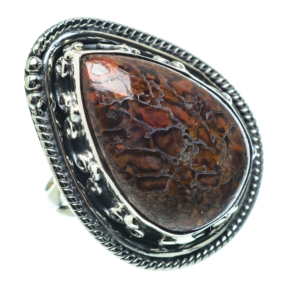 Dinosaur Bone Rings handcrafted by Anasilvercos - RING33635
