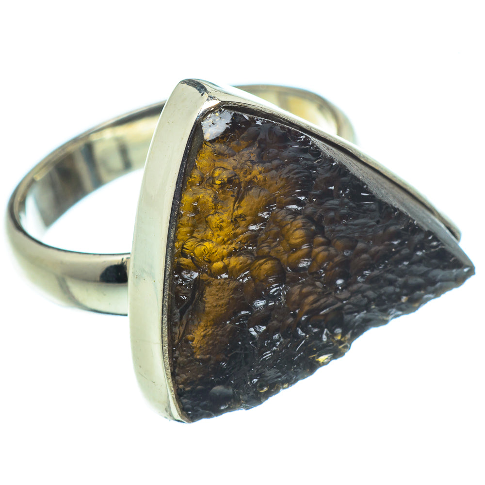 Tektite Rings handcrafted by Anasilvercos - RING33762