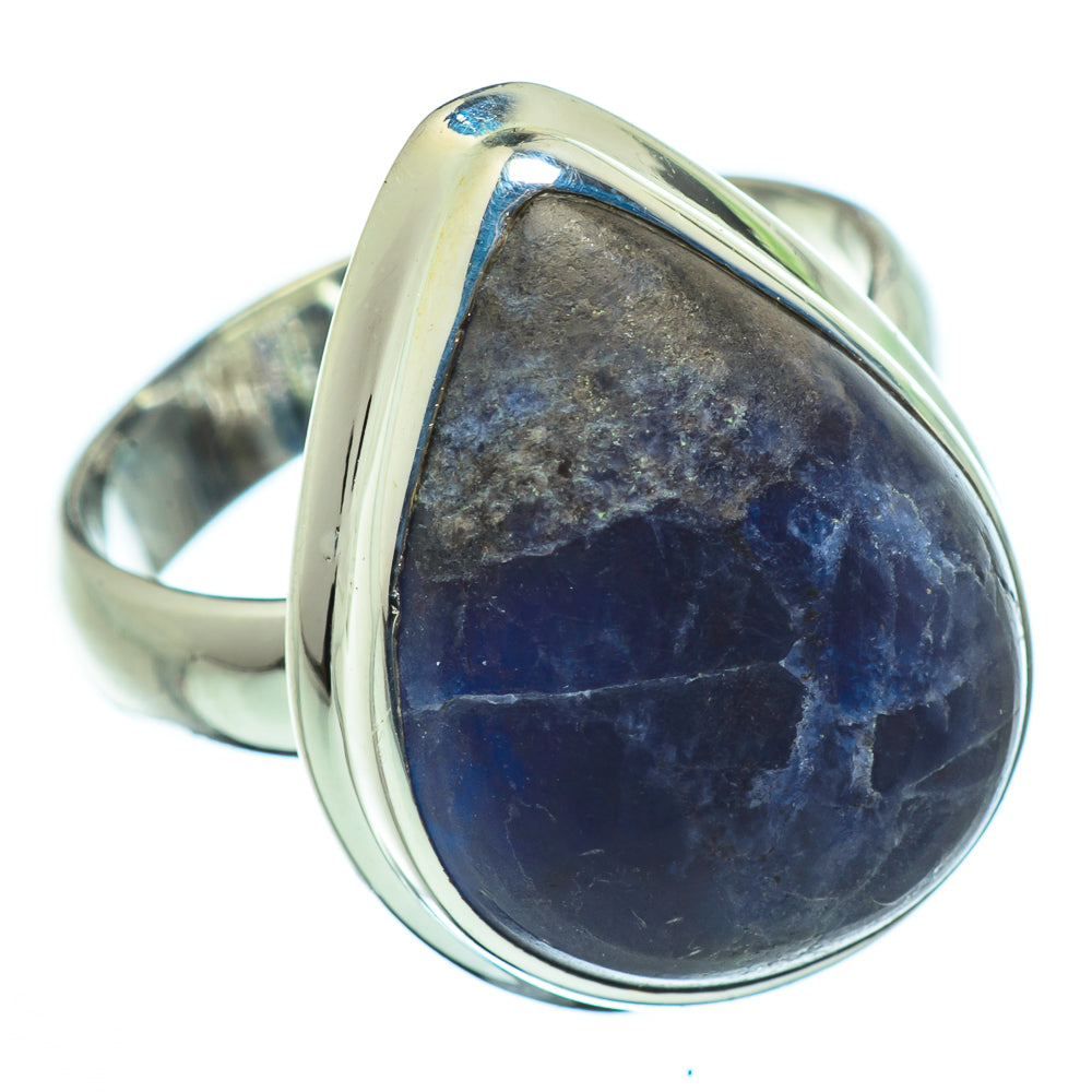 Sodalite Rings handcrafted by Anasilvercos - RING33834