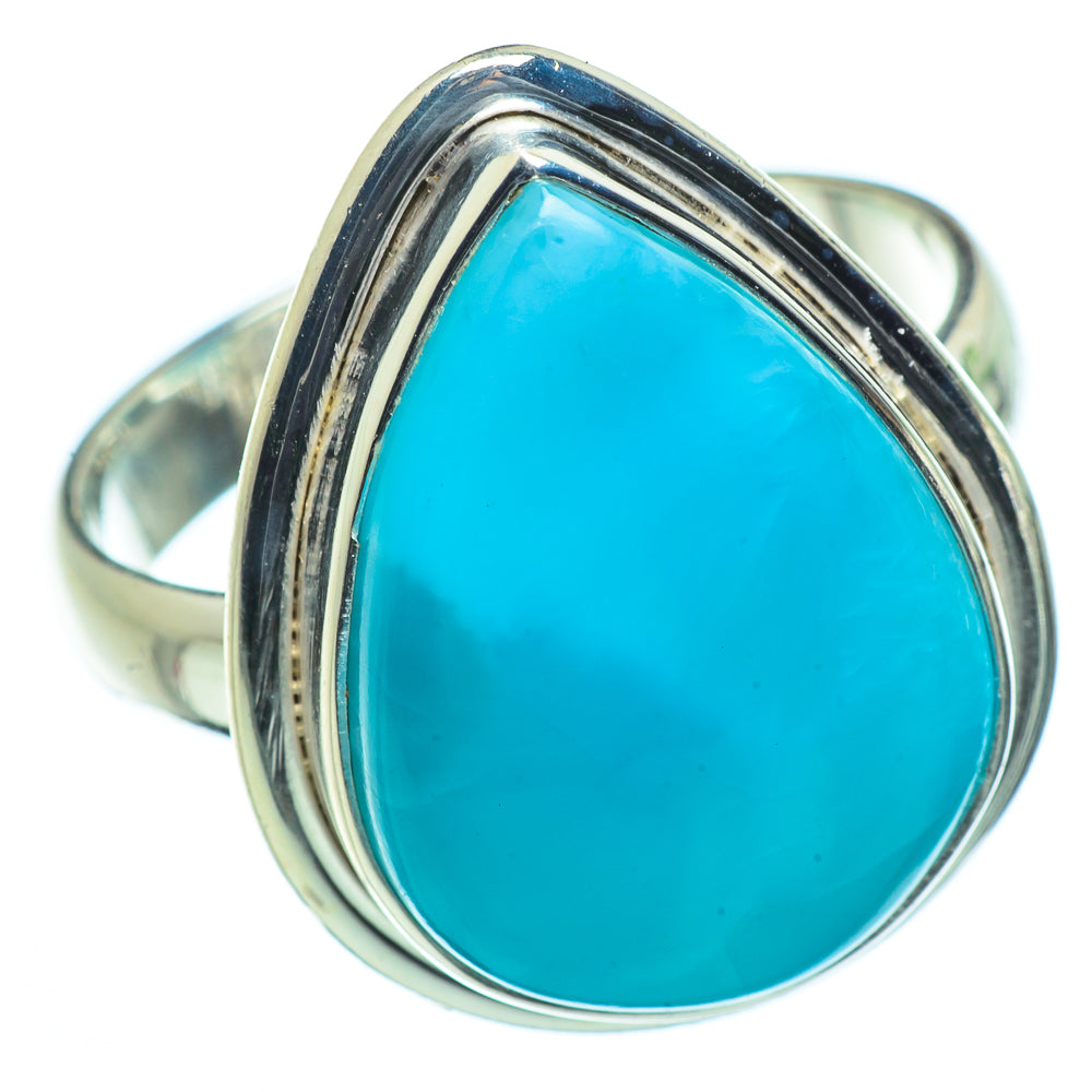 Larimar Rings handcrafted by Anasilvercos - RING33862