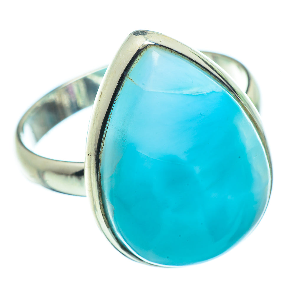 Larimar Rings handcrafted by Anasilvercos - RING33876