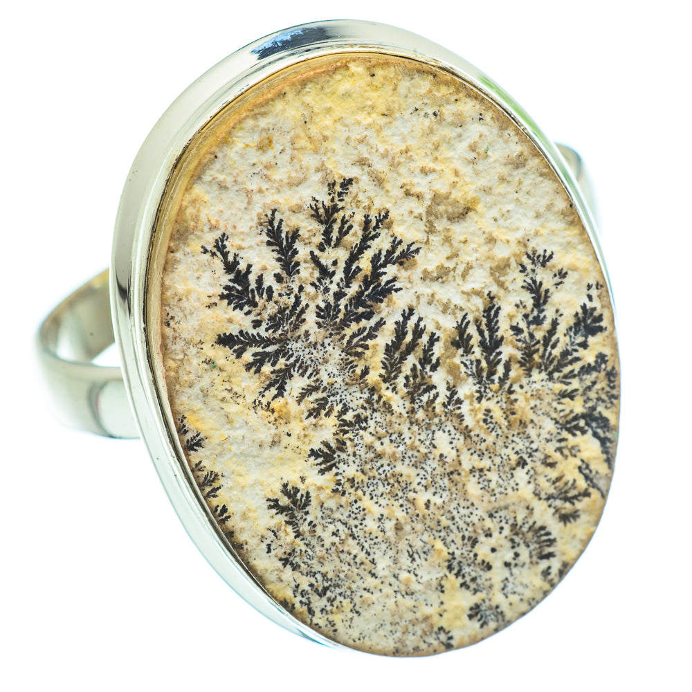 Germany Psilomelane Dendrite Rings handcrafted by Anasilvercos - RING33980 - Photo 2