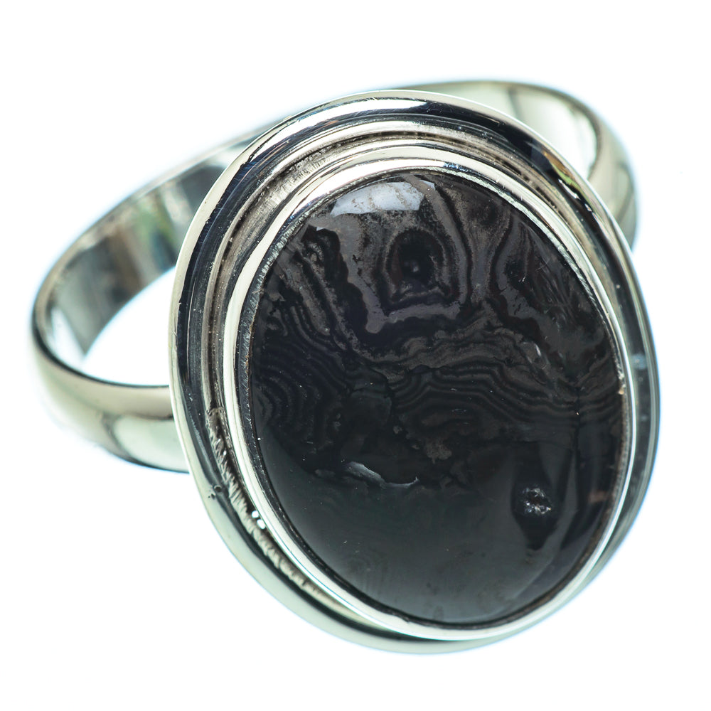 Psilomelane Rings handcrafted by Anasilvercos - RING34133